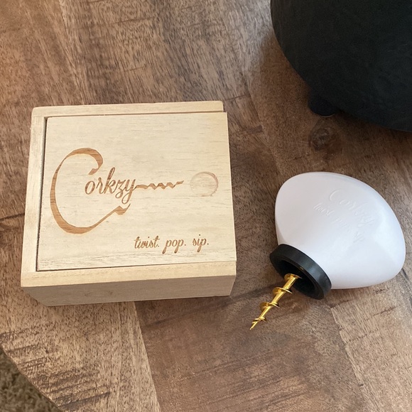 Dining Corkzy Wine Opener Twist Pop Sip Poshmark